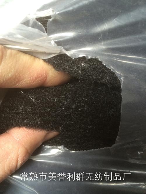 常熟厂家直销 黑色针刺硬质棉
